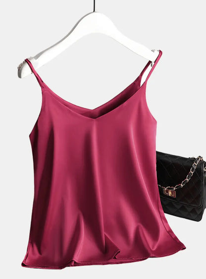 Satin Tank Top (Tank Atas Satin)