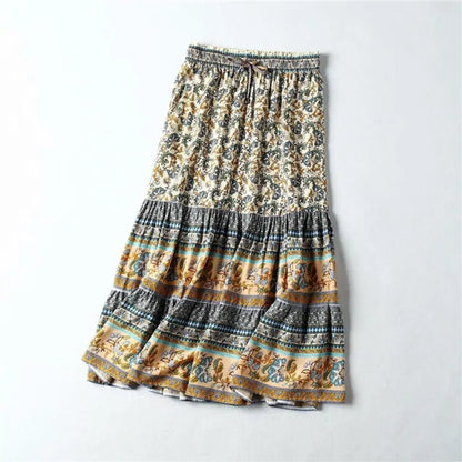 Printed Bohemian Skirt (Skirt Cetakan Bohemian)