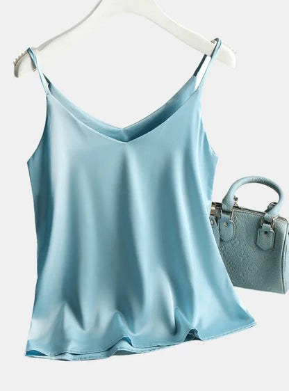 Satin Tank Top (Tank Atas Satin)