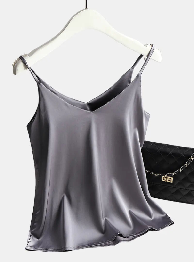Satin Tank Top (Tank Atas Satin)