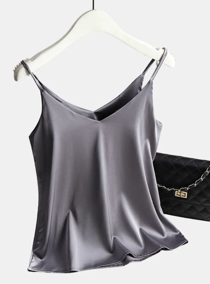 Satin Tank Top (Tank Atas Satin)